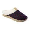 Isotoner Womens Slip-on Slippers In Multi