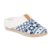 Isotoner Womens Slip-on Slippers In Multi