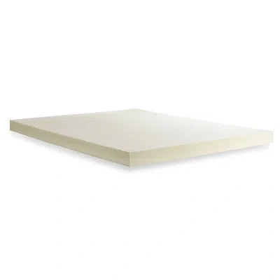 Isotonic 4" Memory Foam Mattress Topper In Beige