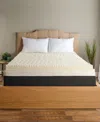 Isotonic 5 Zone 3" Memory Foam Mattress Topper, Full In Light Beige