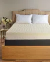 Isotonic 5 Zone 4" Memory Foam Mattress Topper, Twin In Light Beige