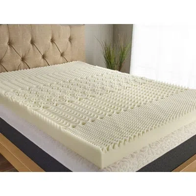Isotonic Carpenter Co. Memory Foam Mattress Topper In Beige