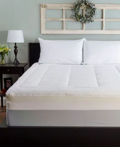 Isotonic Outlast 3" Memory Foam Mattress Topper, California King In Light Beige