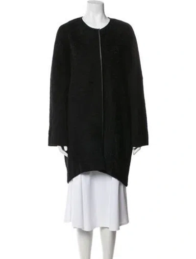 Pre-owned Issa Coat In Black