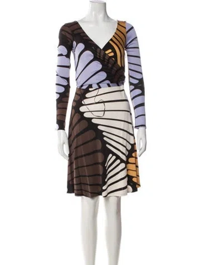 Pre-owned Issa Vintage Knee-length Dress In Multicolor