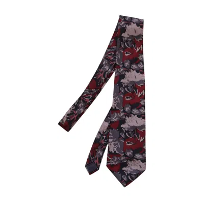 Pre-owned Issey Miyake 1980s A Rosetti By  Flower Tie In Multi