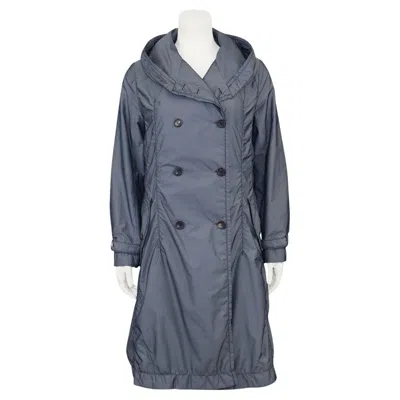 Pre-owned Issey Miyake 1990s  Grey Wind/parachute Style Trench In Gray