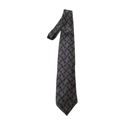 Pre-owned Issey Miyake 1990s  Studio Psychedelic Art Tie In Multi