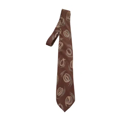 Pre-owned Issey Miyake 1990s  Studio Psychedelic Art Tie In Multi