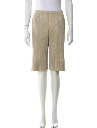 Pre-owned Issey Miyake 2008 Knee-length Shorts In Neutral