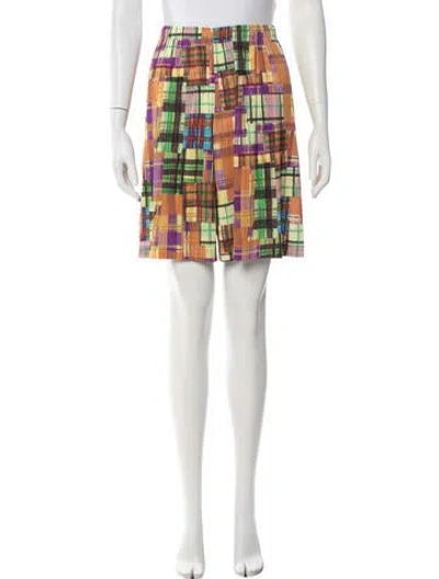 Pre-owned Issey Miyake 2009 Mini Shorts In Yellow