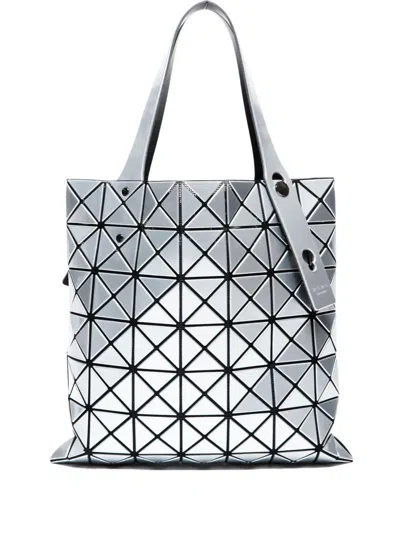 Pre-owned Issey Miyake 2010-2020s Bao Bao Lucent Tote Bag In Silver