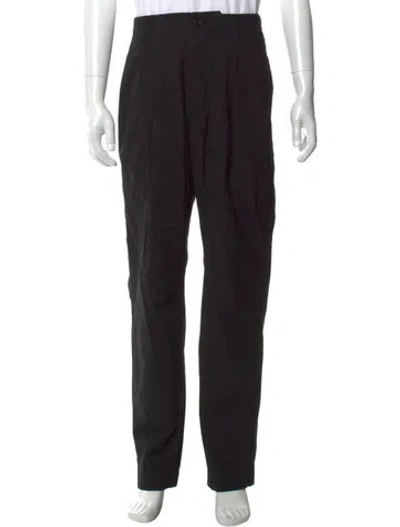 Pre-owned Issey Miyake 2010's Dress Pants In Black