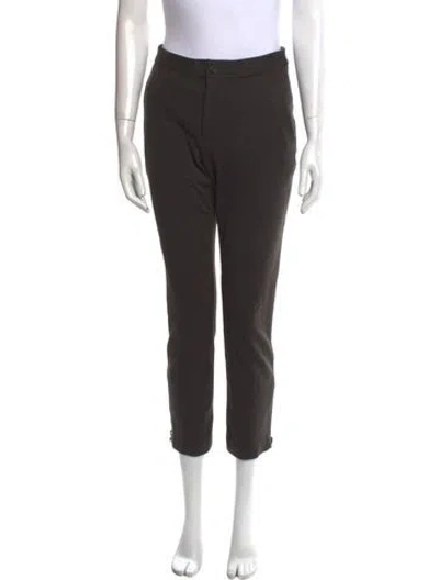 Pre-owned Issey Miyake 2011 Straight Leg Pants In Brown
