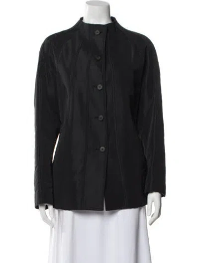Pre-owned Issey Miyake 2011 Wool Jacket In Black