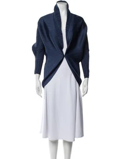 Pre-owned Issey Miyake 2013 Jacket In Blue
