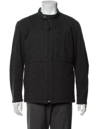 Pre-owned Issey Miyake 2014 Jacket In Grey/metallic