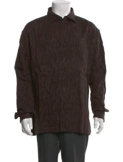 Pre-owned Issey Miyake 2014 Windbreaker In Black