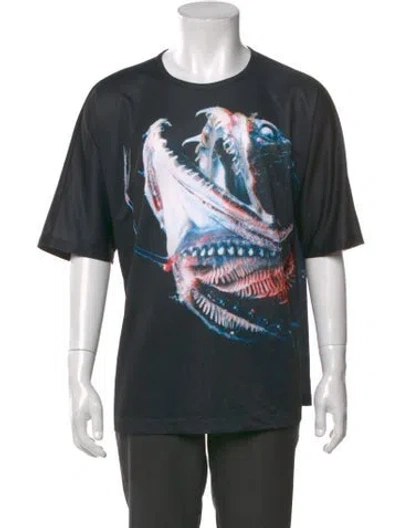Pre-owned Issey Miyake 2015 Graphic Print T-shirt In Black