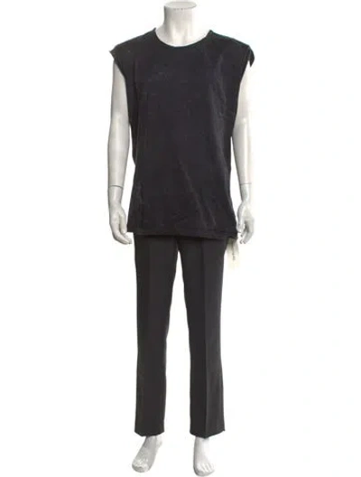 Pre-owned Issey Miyake 2016 Crew Neck Tank In Gray