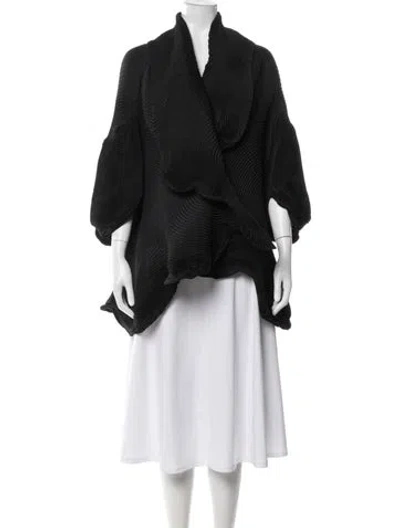 Pre-owned Issey Miyake 2018 Jacket In Black