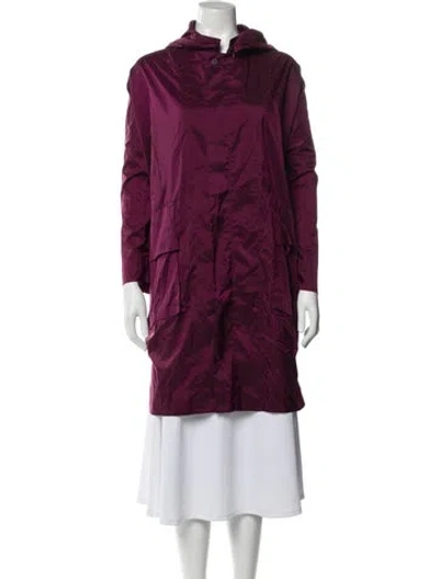 Pre-owned Issey Miyake 2018 Jacket In Purple