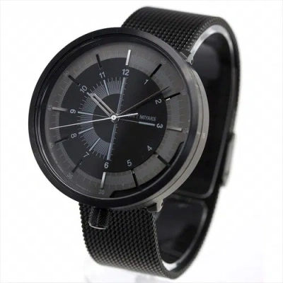 Pre-owned Issey Miyake 2019  1/6 Nao Tamura Nyak001 Mechanical Men's Watch Black
