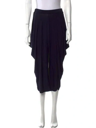 Pre-owned Issey Miyake 2023 Wide Leg Pants In Blue