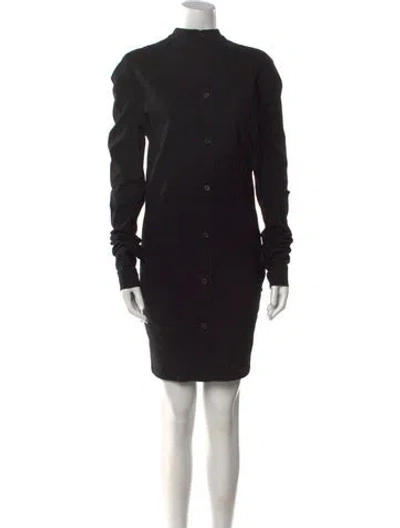 Pre-owned Issey Miyake 2025 Knee-length Dress In Black