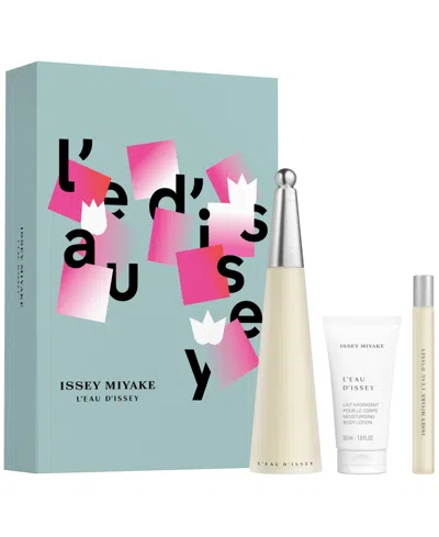 Issey Miyake 3-pc. L'eau D'issey Gift Set In Transparent