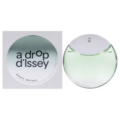 Issey Miyake A Drop D'issey Eau De Parfum Spray For Women, 3.0 oz (90 Ml) In Green