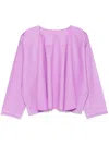 Issey Miyake A-poc Form Cardigan In Purple