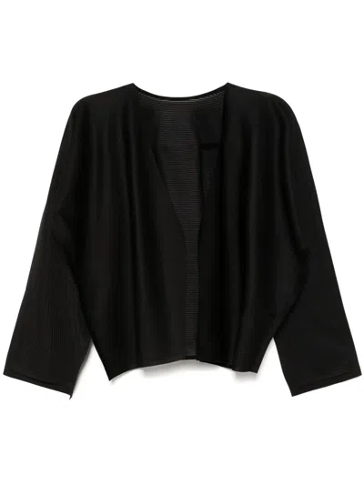 Issey Miyake A-poc Form Pleated Jacket In Black