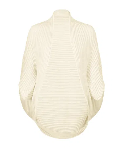 Issey Miyake A Seamless Knit Cardigan In Asa White