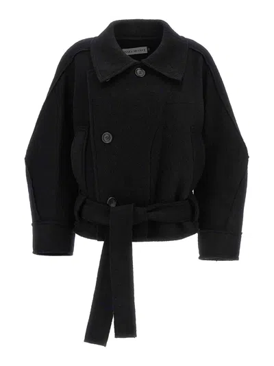 ISSEY MIYAKE OUT OF A CUBE SHORT COAT