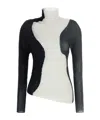 Issey Miyake Abstract Tint Pleats Blouse In Multi