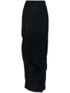 Issey Miyake Aerate Asymmetric Skirt In Blue