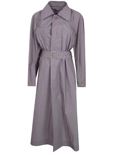 Issey Miyake "akimbo" Volume Coat In Gray