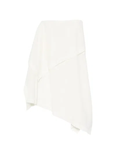 Issey Miyake All Squares Asymmetrical Skirt In Pink