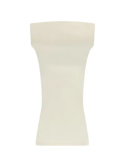 Issey Miyake Allow Blouse In White