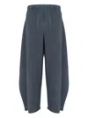 Issey Miyake Angular Stone Trousers In Gray