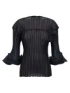 Issey Miyake Blue Asagao Top
