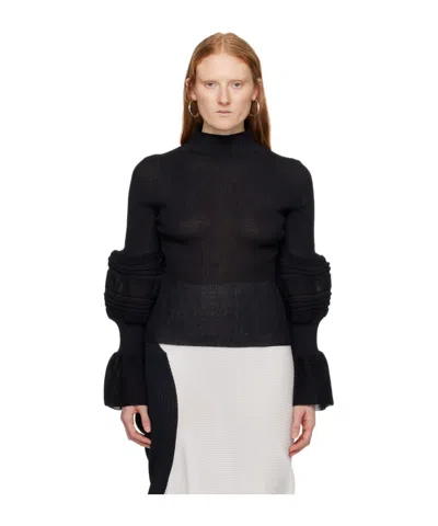 ISSEY MIYAKE ASSEMBLAGE BRANCH RIBBED JUMPER