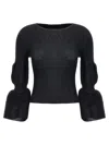 Issey Miyake Black Assemblage Branch Top