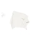 Issey Miyake Asymmetric Bandeau Top In White