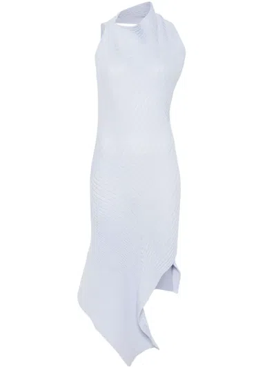 Issey Miyake Asymmetric Midi Dress