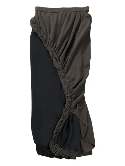 Issey Miyake Asymmetric Midi Skirt