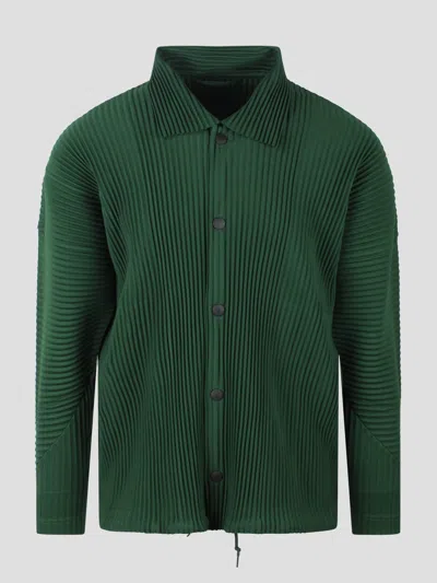 Issey Miyake August Shirt In Green