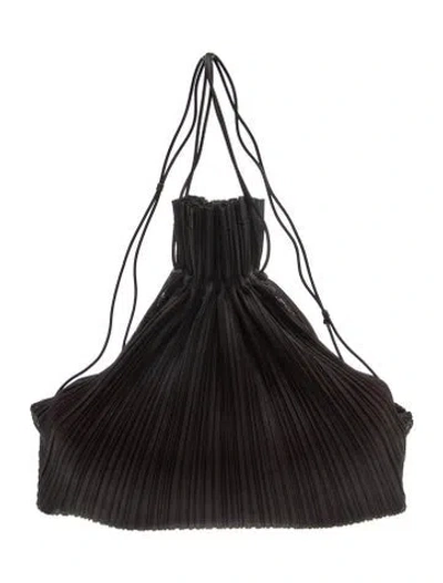 Pre-owned Issey Miyake Backpack In Black