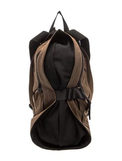 Pre-owned Issey Miyake Backpack In Black